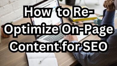 Re-Optimize On-Page Content