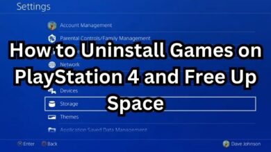 Uninstall Games on PlayStation 4
