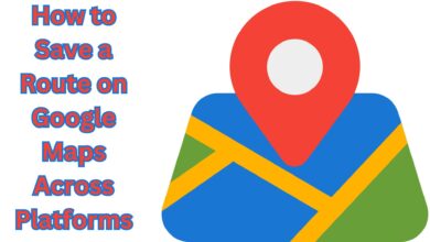 Route on Google Maps