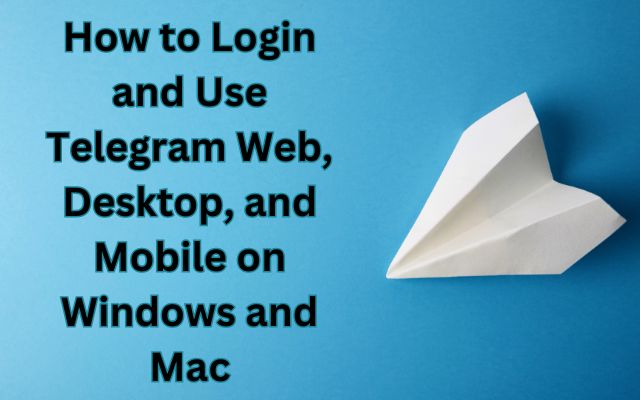 Use Telegram Web