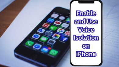 Enable and Use Voice Isolation