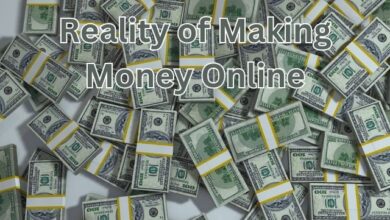 Reality of Making Money Online