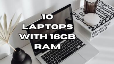 10 Laptops with 16GB RAM