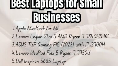 Best Laptops for Small Businesses