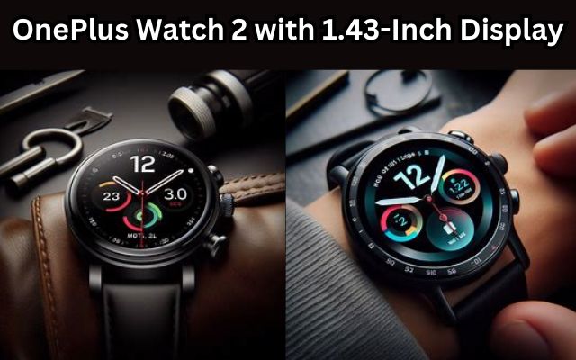 OnePlus Watch 2 with 1.43-Inch Display