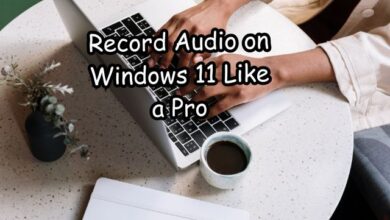 Record Audio on Windows 11