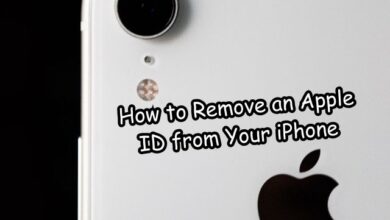 Remove an Apple ID