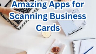 Scanning Business Cards