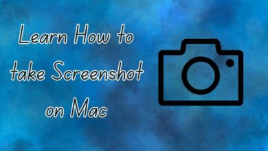 Screenshot on Mac