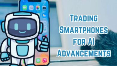 Trading Smartphones for AI Advancements