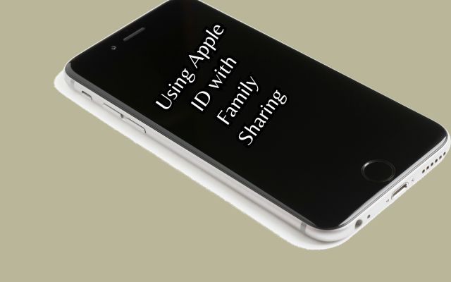 Using Apple ID with Family Sharing
