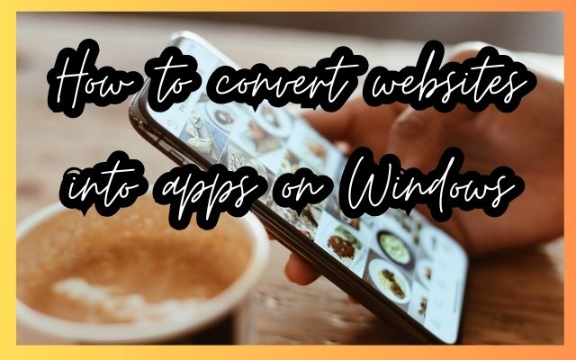 convert websites into apps