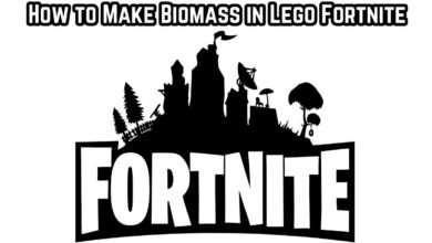 How to Make Biomass in Lego Fortnite