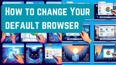 How to change Your default browser
