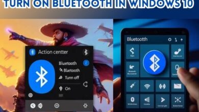 Turn on Bluetooth in Windows 10