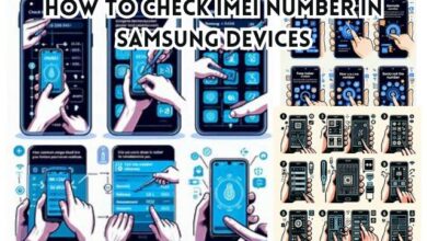 check IMEI number in Samsung devices