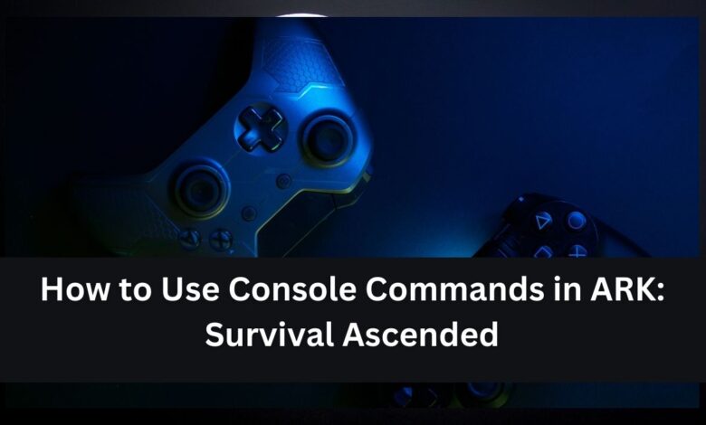 How to Use Console Commands in ARK: Survival Ascended