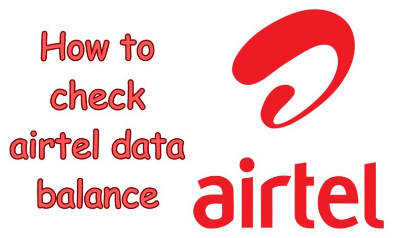 How to check airtel data balance