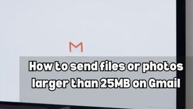How to send files or photos larger than 25MB on Gmail