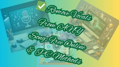 Remove Vocals From ANY Song