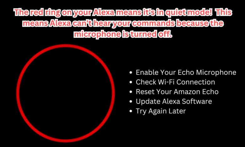 Alexa Red Ring