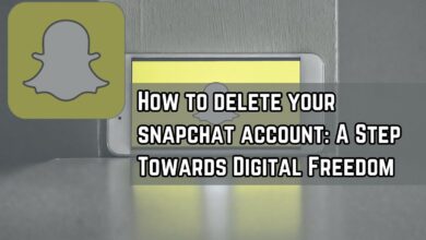 delete your snapchat account