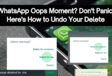 How to use the Undo Delete for me feature on WhatsApp
