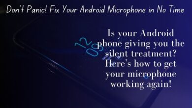 Microphone Not Working